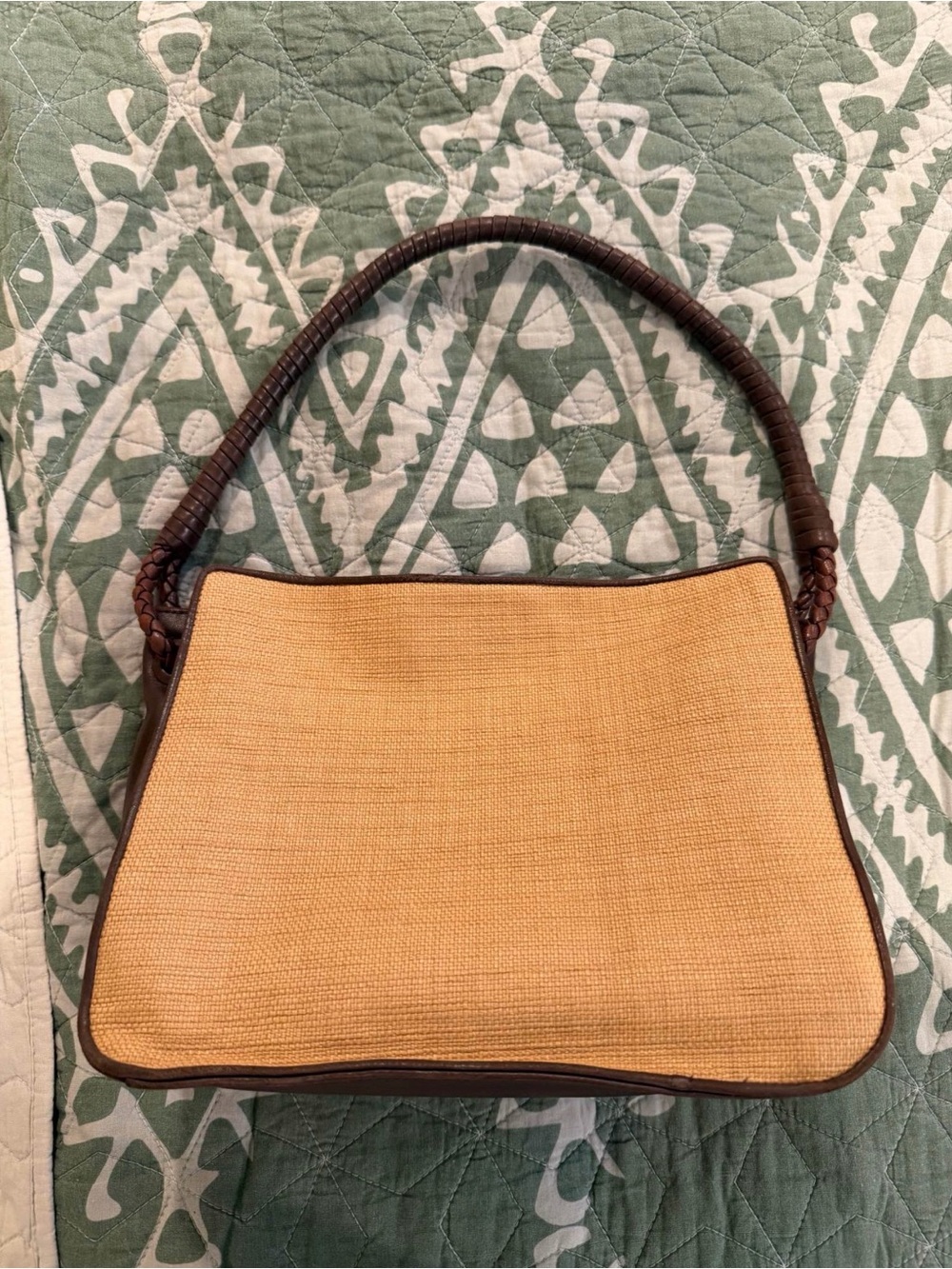 Vintage Bottega Veneta Leather Shoulder Bag